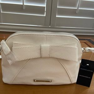 Wilson’s leather small white shoulder bag. NWT